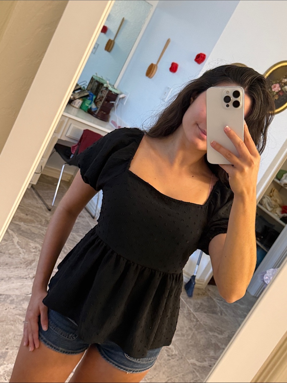Gilli Black Blouse